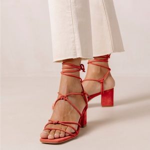 ALOHAS Paloma Sandal in Orange